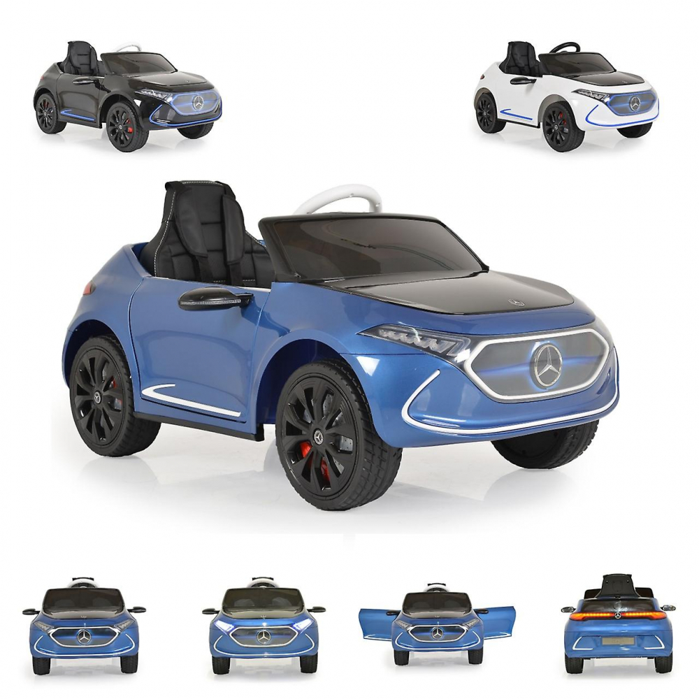 Masinuta Electrica Mercedes EQA 12V, Scaun Piele - imagine 8