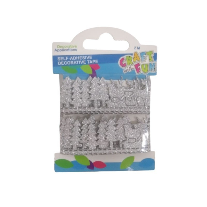 Banda Spuma Sclipici Craft with Fun, 2m
