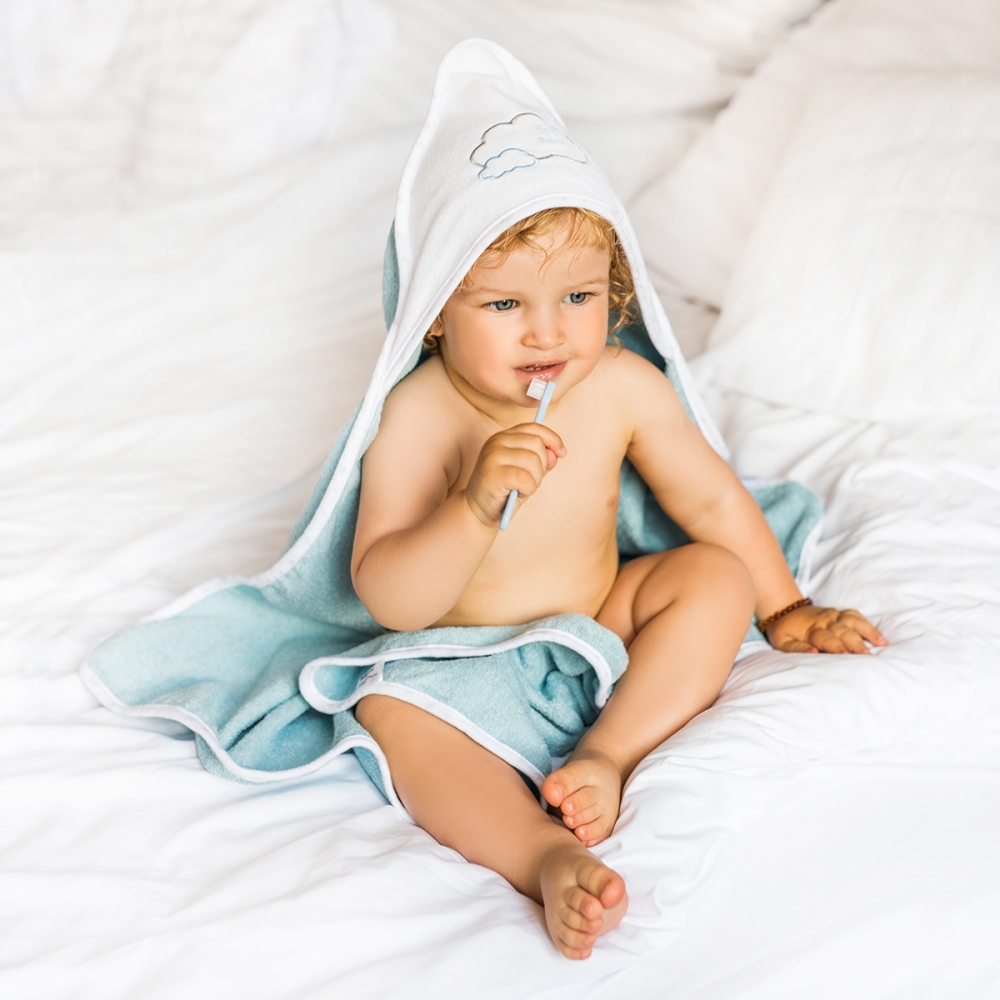 Prosop Baie Bebe cu Capison Babyono, 100x100 cm - imagine 2