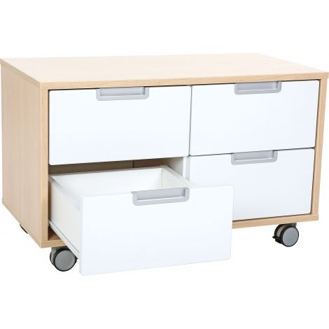 Set Mobilier Grădiniță Quadro 28 Arțar, Moje Bambino - imagine 2