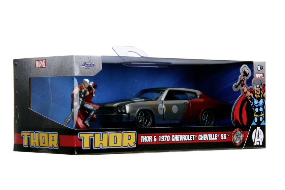 Jada Marvel Set Thor & Chevelle SS, Colecție Metalică