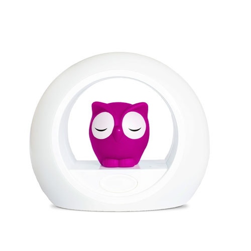 Lampa de veghe Lou roz Zazu Kids | Activare voce - imagine 4