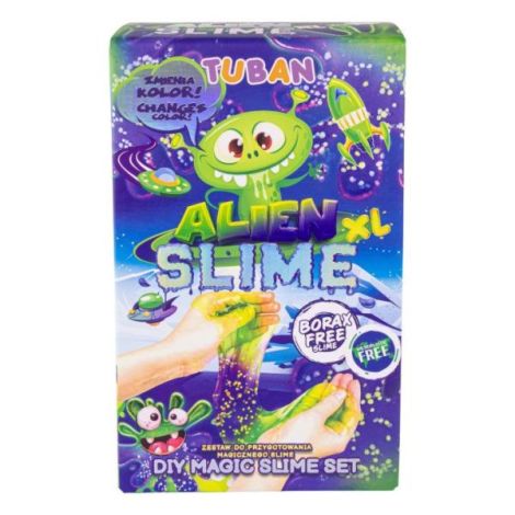 Kit Slime DIY Tuban Alien XL - Schimbă Culoare
