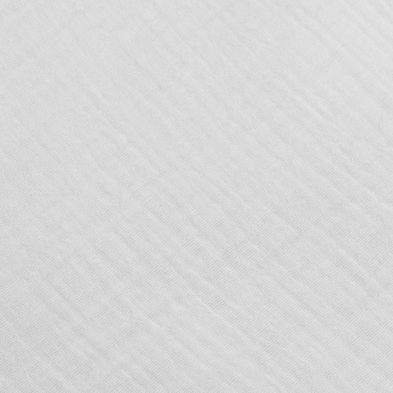 Cosulet Bebelus New Baby Muselina, 80x50 cm, Alb - imagine 4