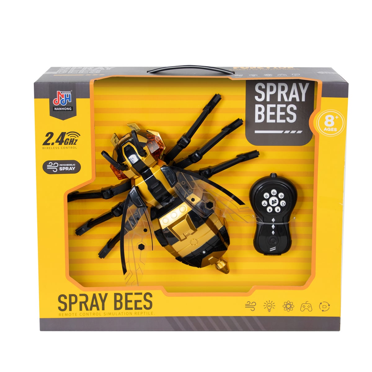 Albina Crazoo cu Telecomandă și Spray