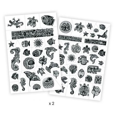 Tatuaje Djeco Polinezia | Modele pentru Copii - imagine 3