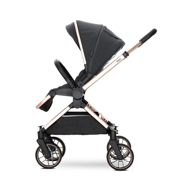 Carucior Lorelli Reya 2in1 Aluminiu Negru - imagine 6