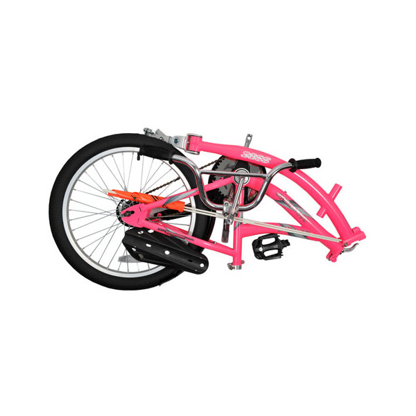 Bicicleta WeeRide Co-Pilot Roz pentru Copii 4-9 Ani