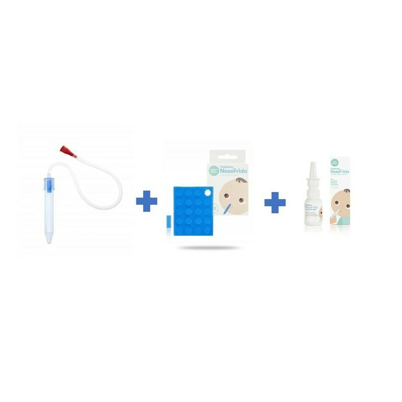 Kit Aspirator Nazal 3-in-1 FridaBaby - imagine 2
