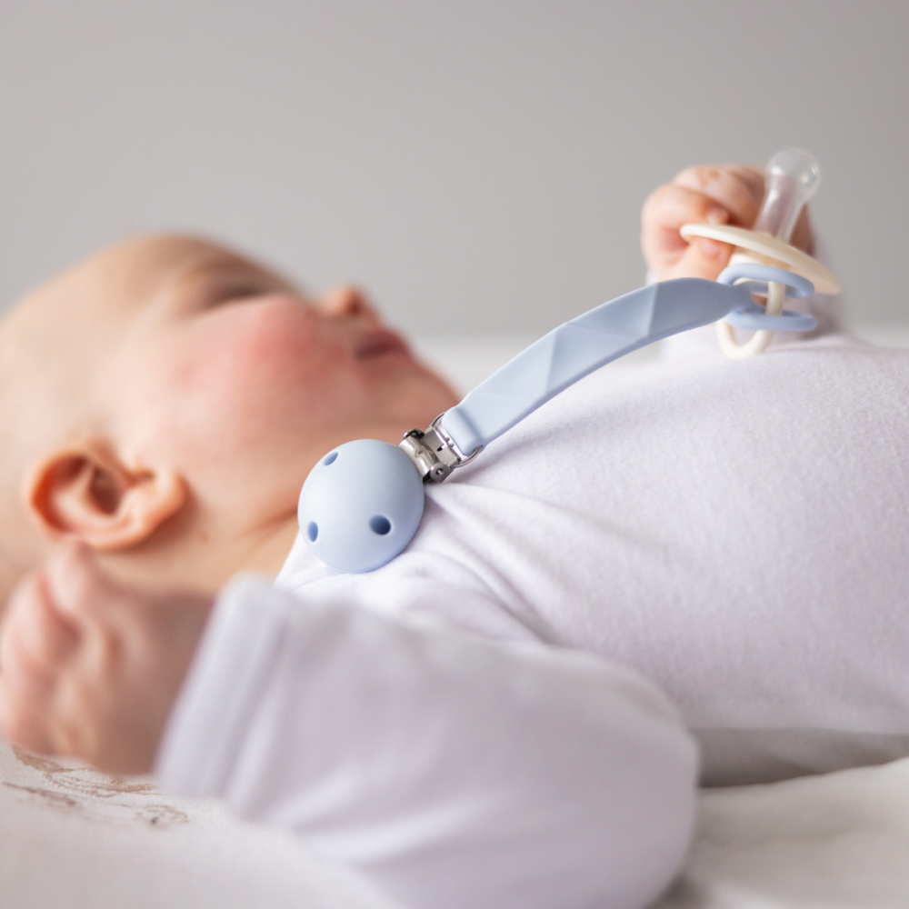 Lant Suzeta Babyono Silicon Albastru | Anti-Cadere - imagine 3