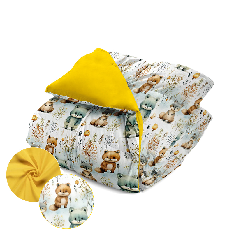Paturica Little Amy Bumbac 90x70cm Antialergic - imagine 3