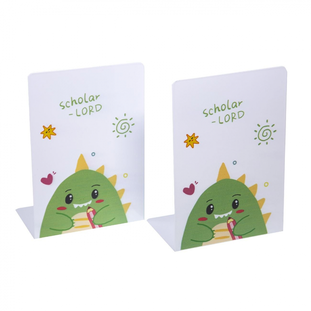 Set 2 Suporturi Cărți Metal Dinozaur Amacs