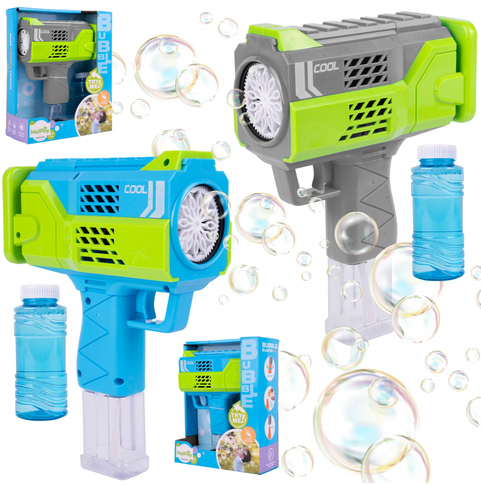 Pistol Baloane Sapun Lumini Malplay