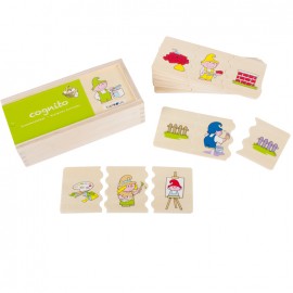 Joc Puzzle Cognito Beleduc - Recunoaște Activitatea - imagine 5