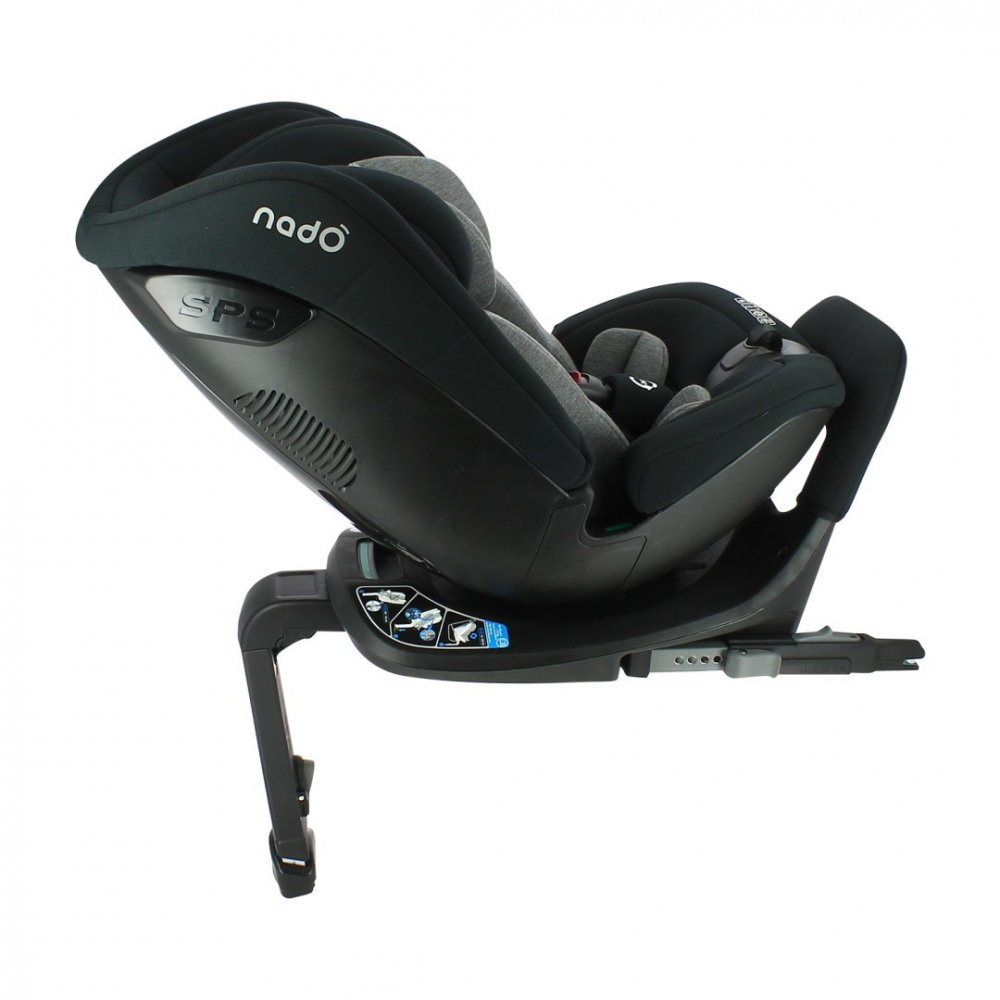 Scaun Auto Nado O12 i-Size 40-145 cm Negru - imagine 2