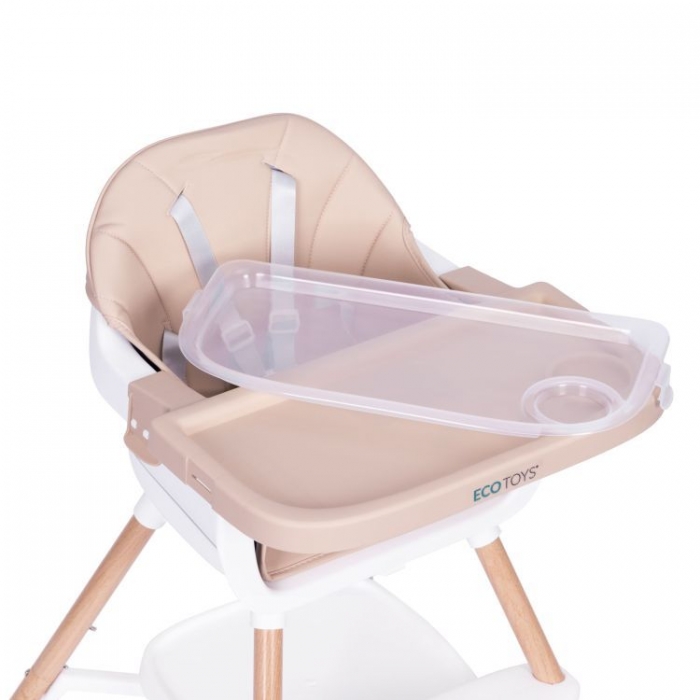 Scaun Masa 2 in 1 Ecotoys | Reglabil si Practic - imagine 5