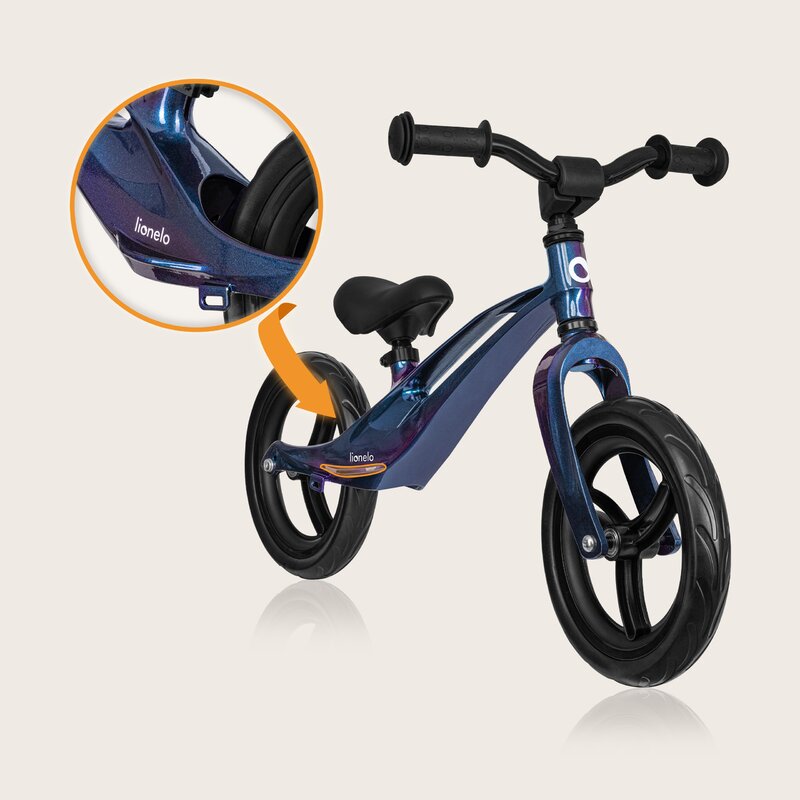 Lionelo Bart 12" Bicicleta fara pedale, Aliaj Magneziu - imagine 5