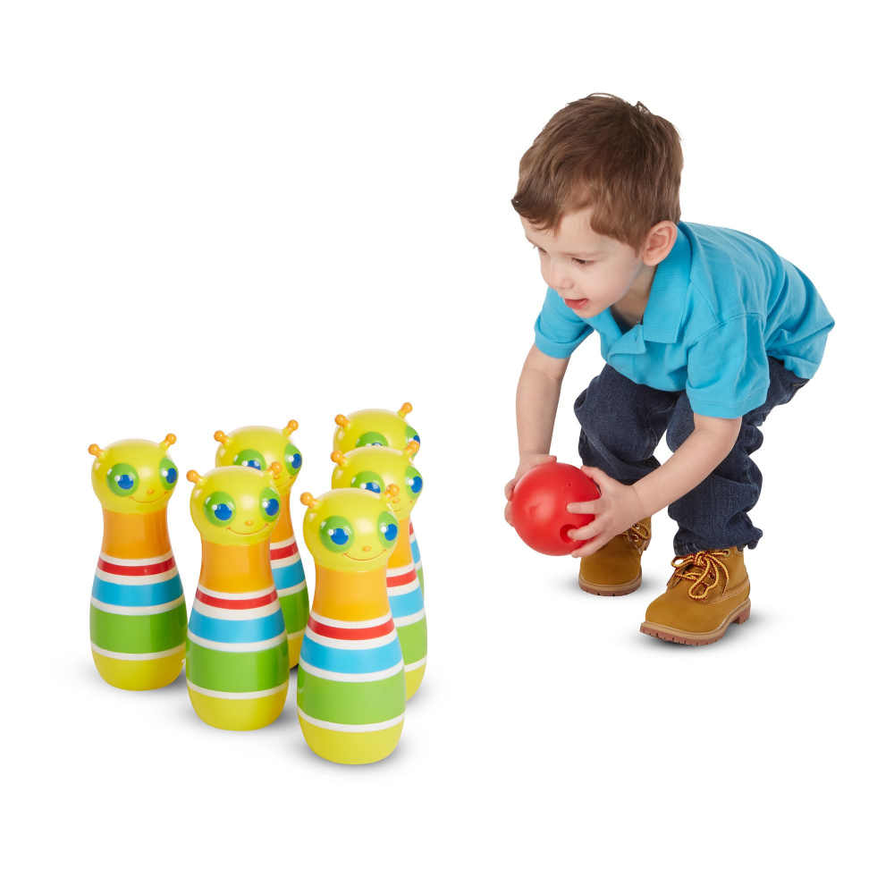 Set Bowling Melissa&Doug Omidutele Vesele - imagine 6