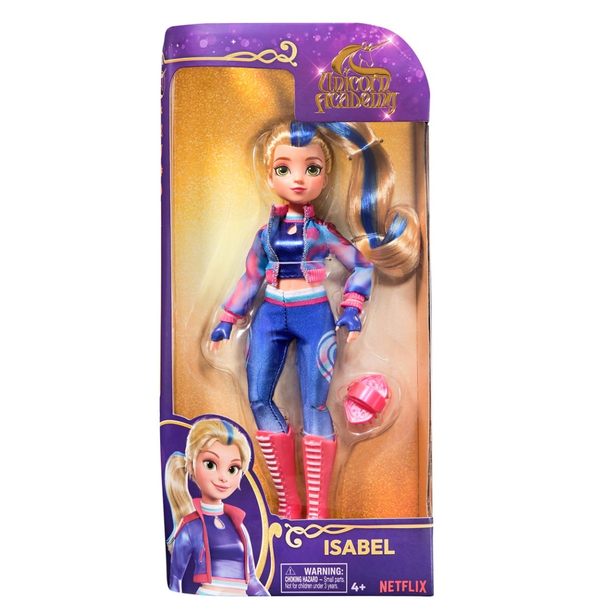 Papusa Isabel Unicorn Academy 24 cm
