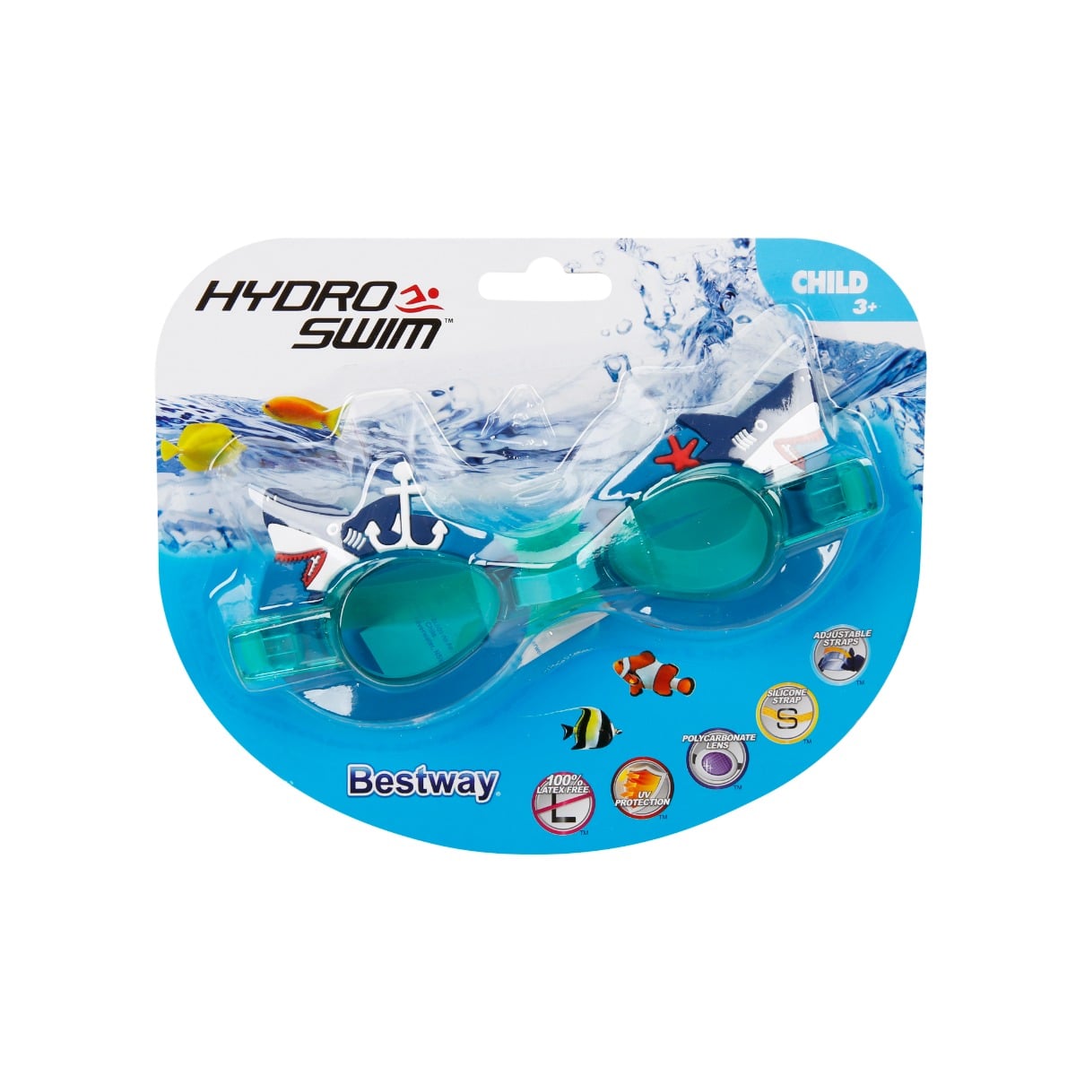 Ochelari Inot Bestway Hydro Swim Rechin UV