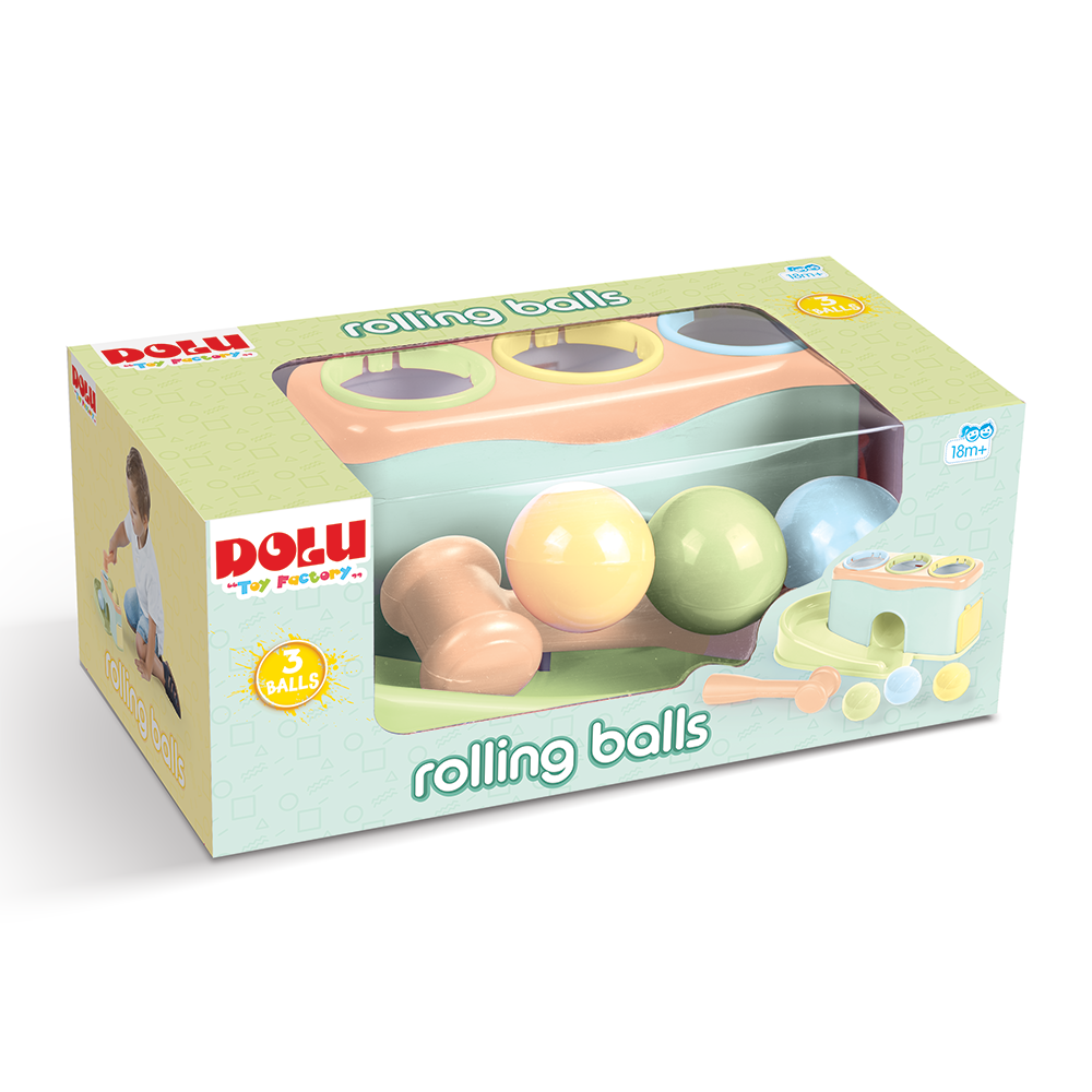 Dolu Cursa Bilutelor Pastel | Jucarie Dexteritate