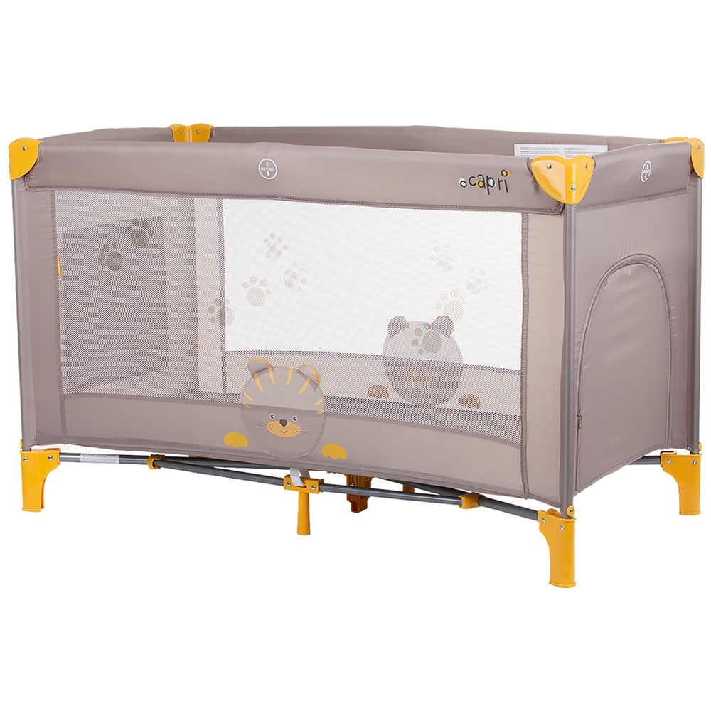 Patut pliabil Chipolino Capri Tiger Beige - imagine 2