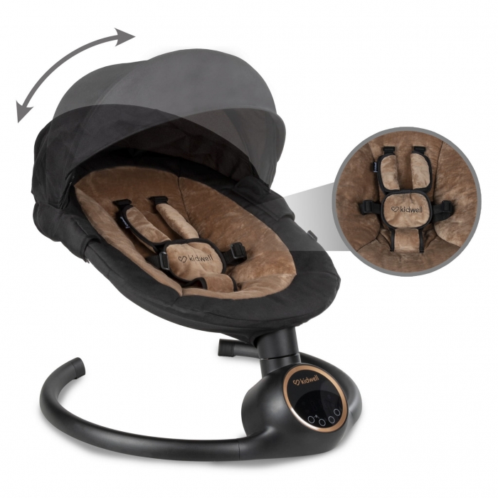 Leagan Electric Kidwell 2in1 Black Gold - imagine 6