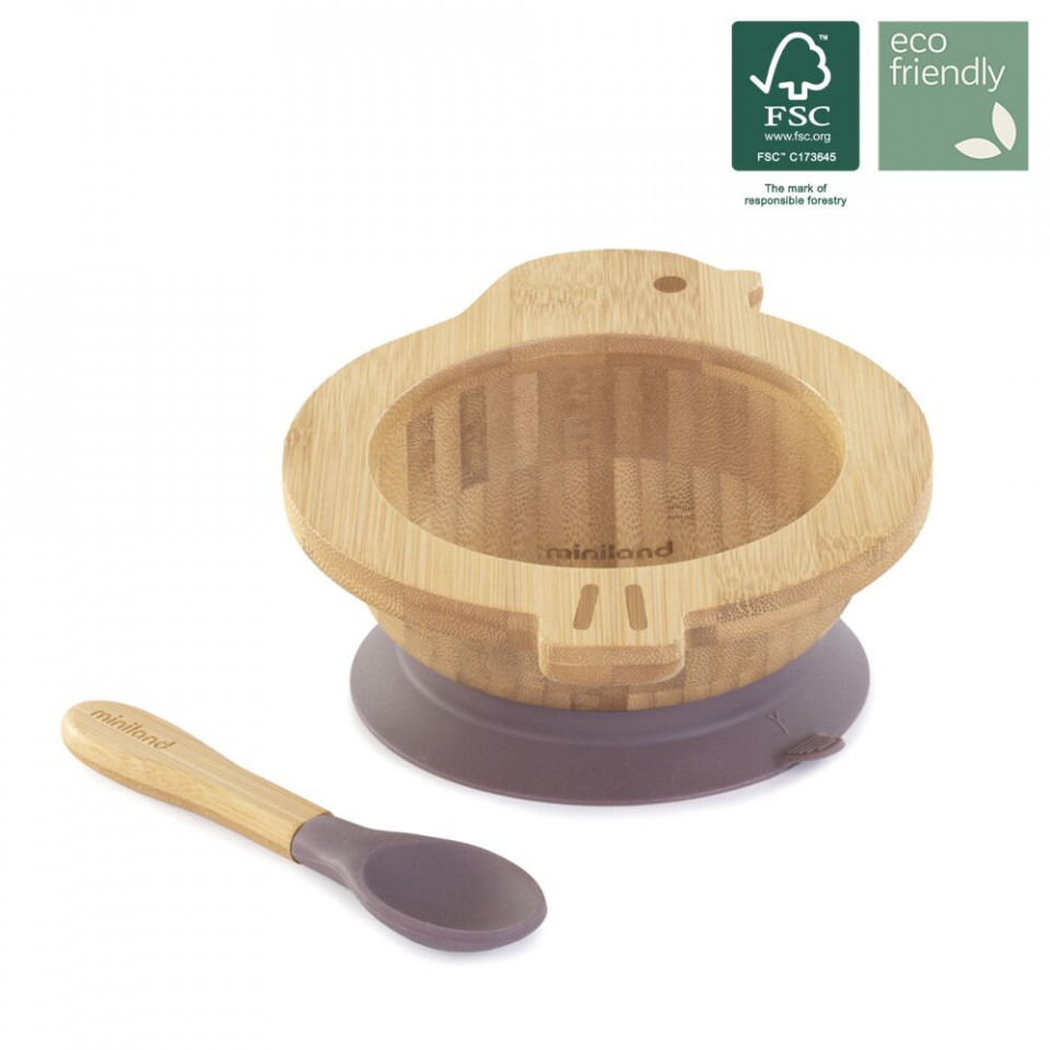 Set Hranire Bebelusi Miniland Bamboo - imagine 3