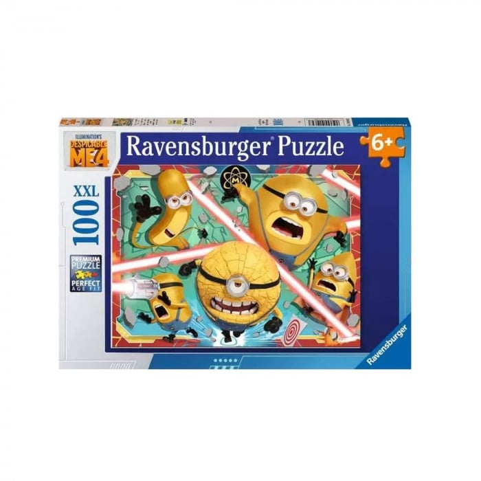 Puzzle Ravensburger Minionii 100 piese