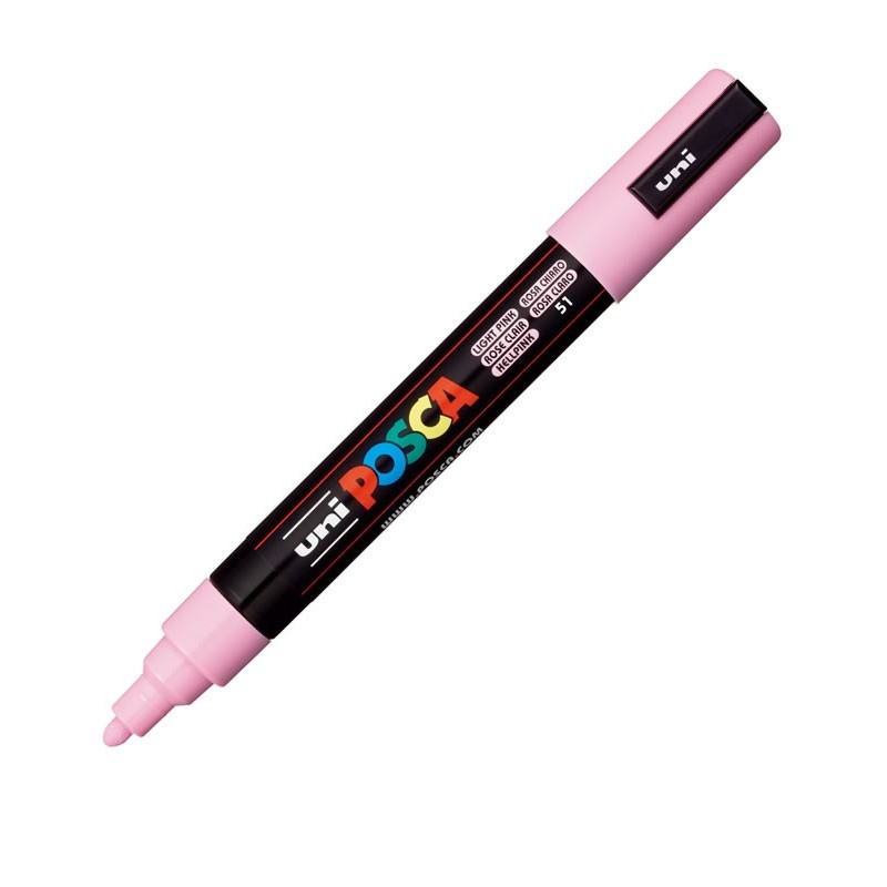 Marker UNI PC-5M Posca 2.5mm Roz Deschis