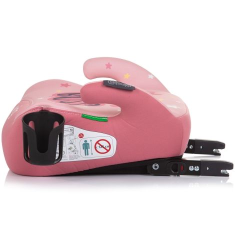 Înălțător Auto Chipolino Wing I-Size cu Isofix Pink - imagine 2