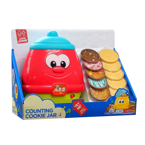Little Learner Borcan Biscuiți Educațional Interactiv - imagine 3