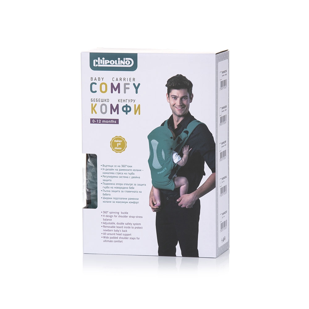 Marsupiu Chipolino Comfy Ergonomic, 4 Poziții - imagine 5