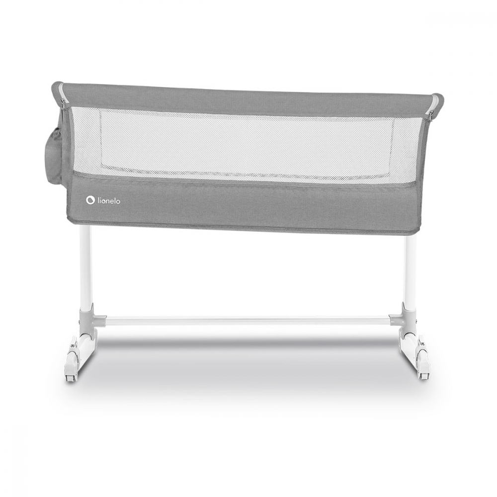Patut co-sleeper Lionelo Theo 2 in 1 Gri - imagine 9