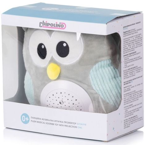 Chipolino Owl Lampa Veghe cu Muzică și Proiector - imagine 4