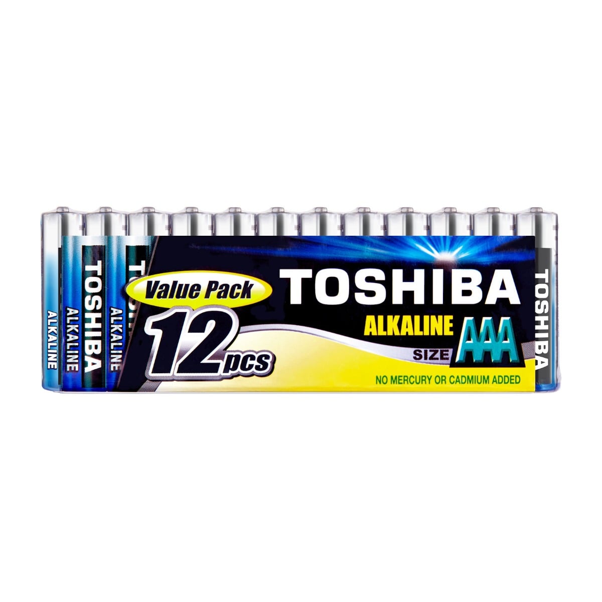 Set 12 Baterii Alcaline Toshiba AAA, Performantă