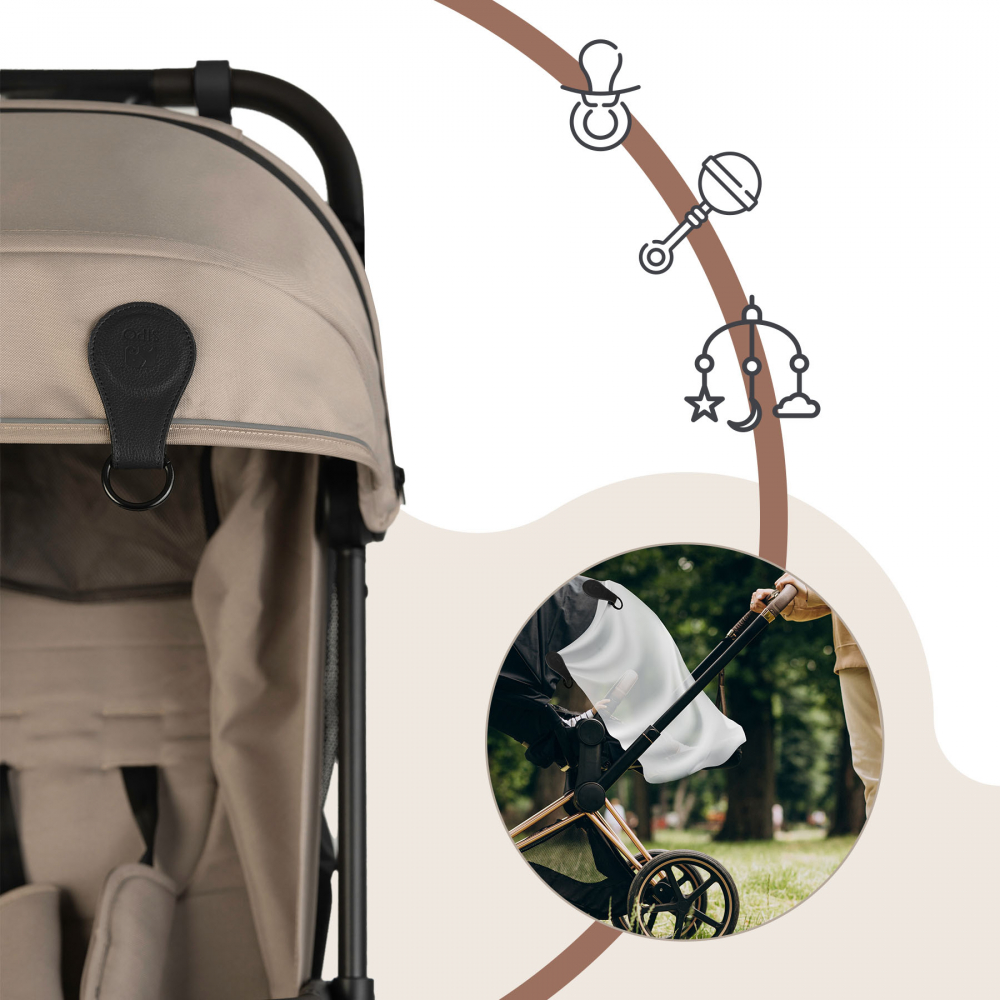 Clipsuri Magnetice Sipo Piele Eco - Organizare Carucior - imagine 3