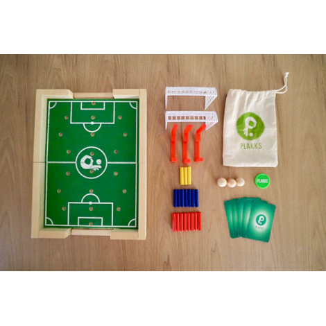 Mini Fotbal Plakks - Joc Portabil pentru Familie - imagine 6