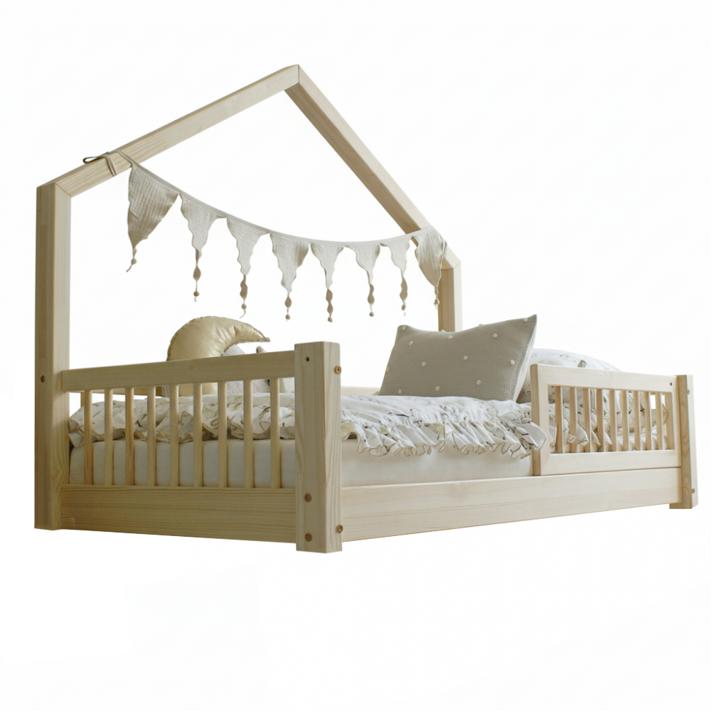 Pat Montessori Little Amy Natur 100x180cm - imagine 3