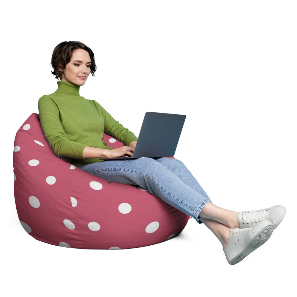 Husa Bean Bag Para XL Roz Updeco - imagine 4