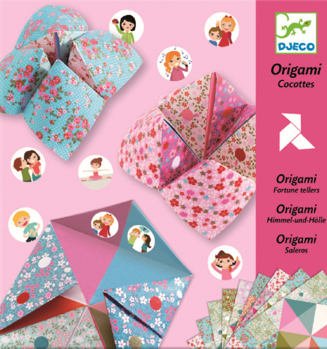 Set Origami Roz Djeco - Solnite Ghicitoare