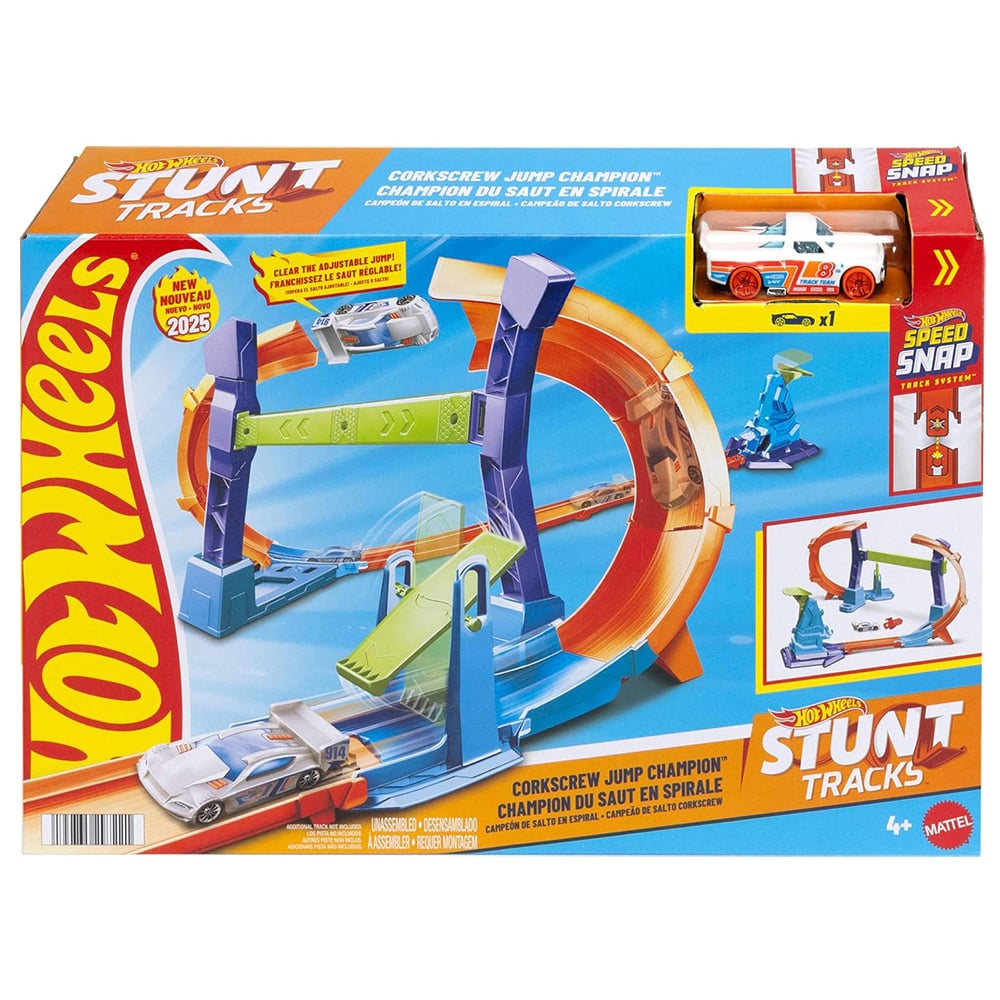 Hot Wheels Corkscrew Jump - Circuit Adrenalina