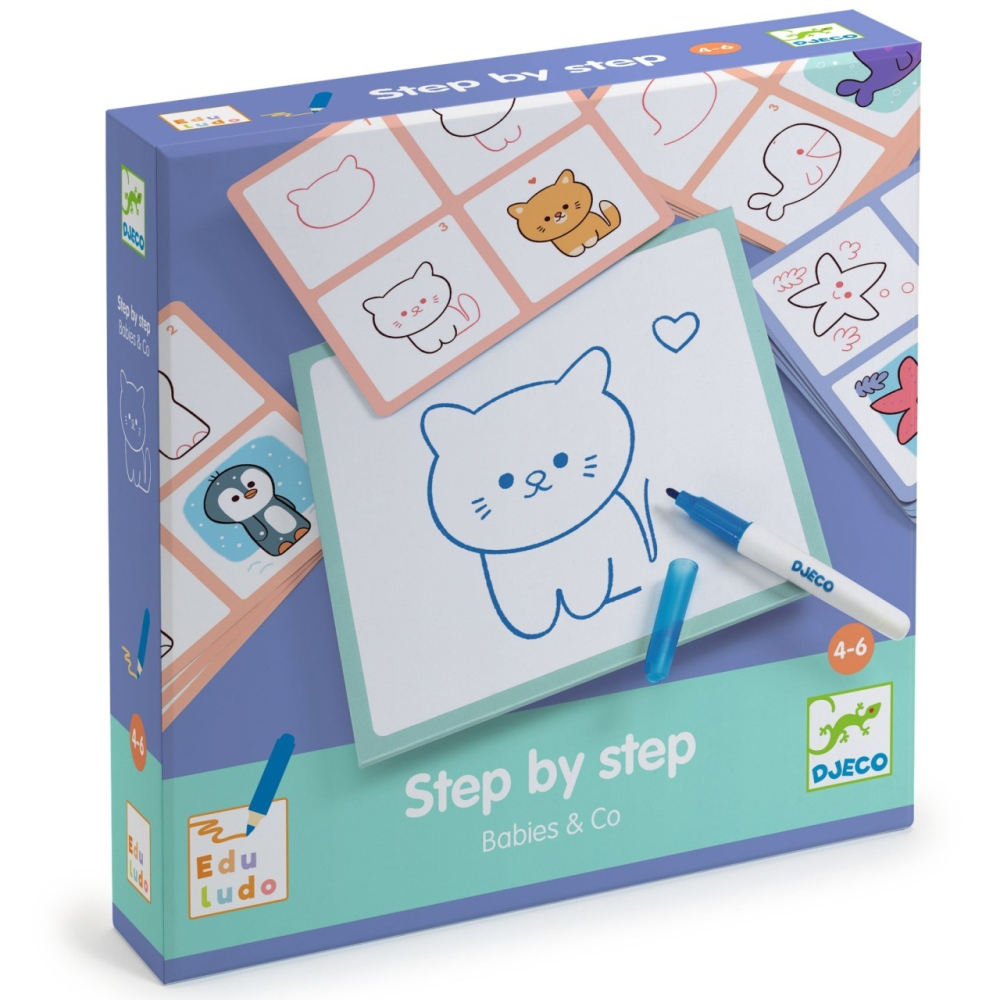 Joc Educativ Desenează Djeco Babies