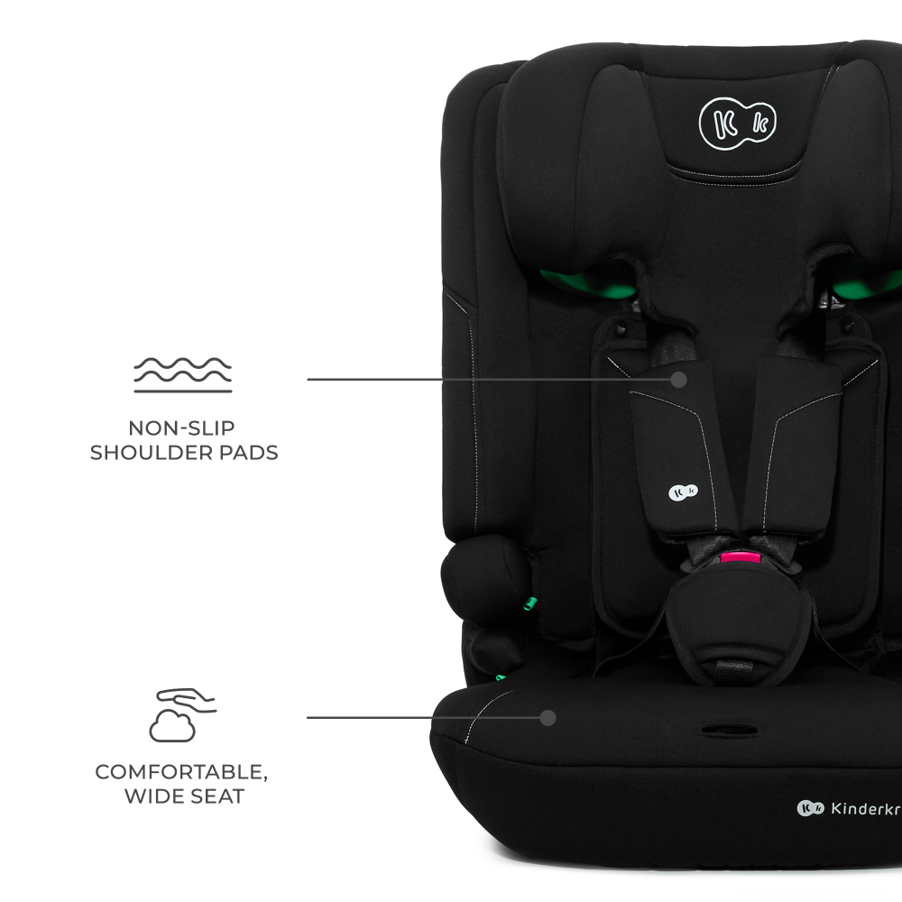 Scaun auto Kinderkraft Comfy Black I-Size - imagine 3