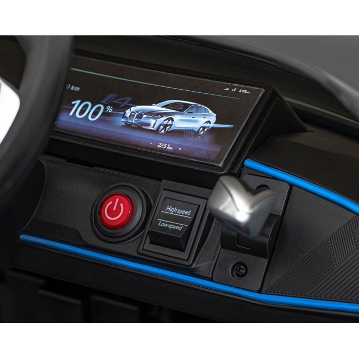 BMW I4 Electrică Copii | 50W, Telecomandă, Negru - imagine 7