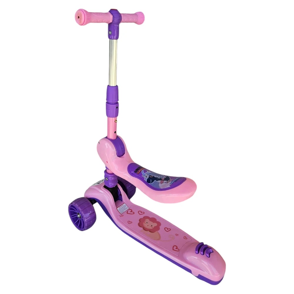 Novokids Mini Scooter 2 în 1 cu Roti Luminoase - imagine 2