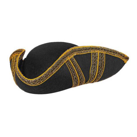Palarie Tricorn Neagra Widmann | Carnaval