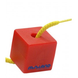 Forme geometrice de insirat Miniland, set 100 piese - imagine 7