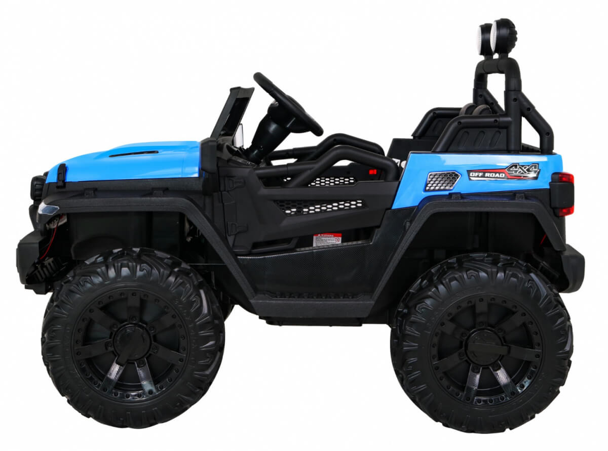 Masinuta Electrica 4x4 Off-Road Albastru - imagine 6