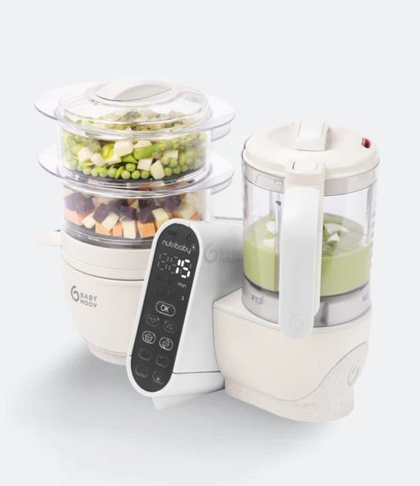 Robot Babymoov Nutribaby+ 5-în-1, Beige - imagine 5